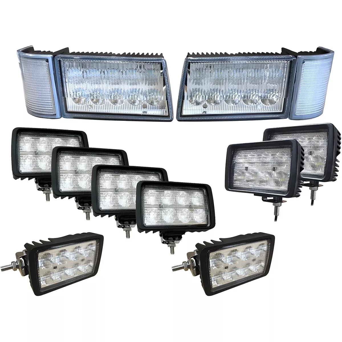 Tiger-Lights LED Light Kit for Case IH MX and Maxxum | TLCASEKIT10