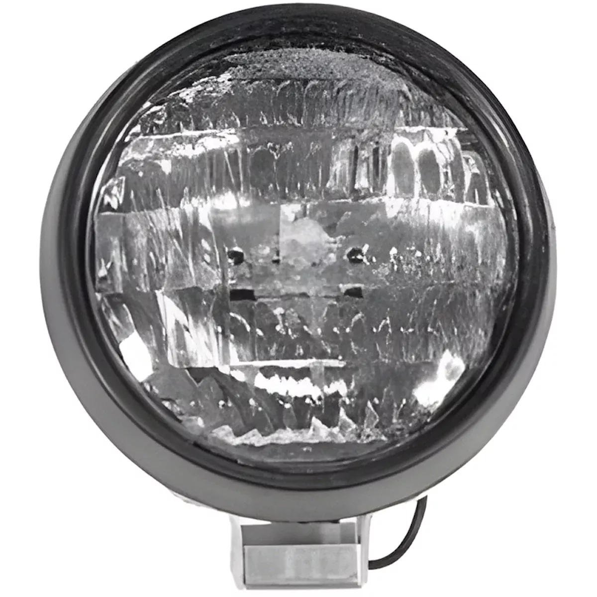TISCO Sealed Beam Utility Lamp - 12 Volt, Round, Rubberized Body