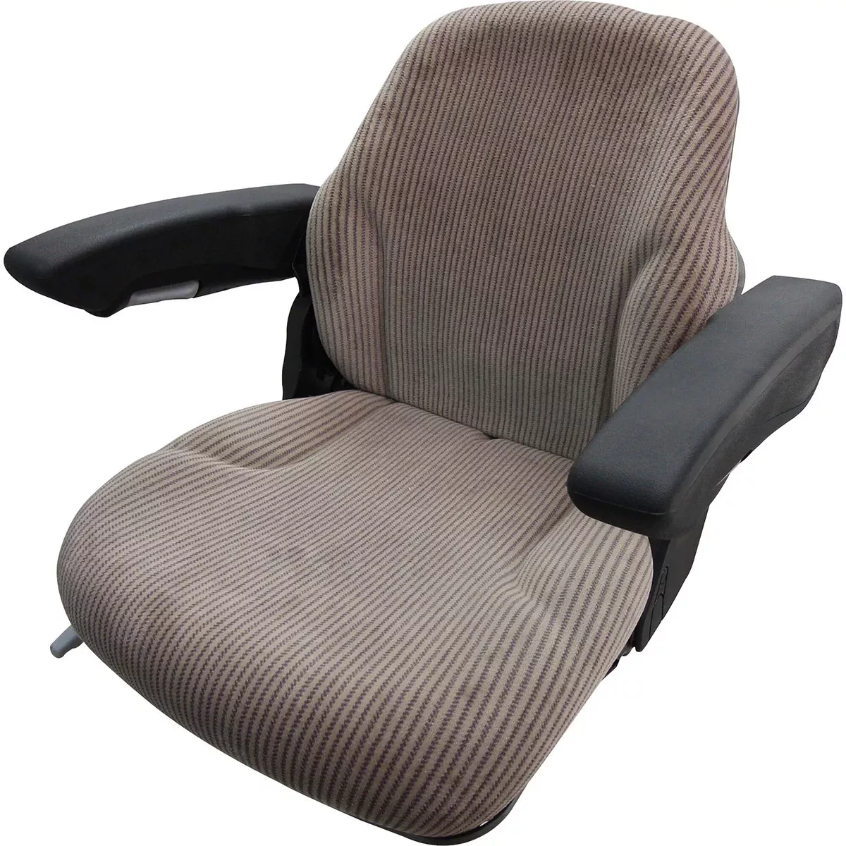 Tractor Seat Assembly, Kodiak Brown Fabric for Grammer Suspensions | SS11149