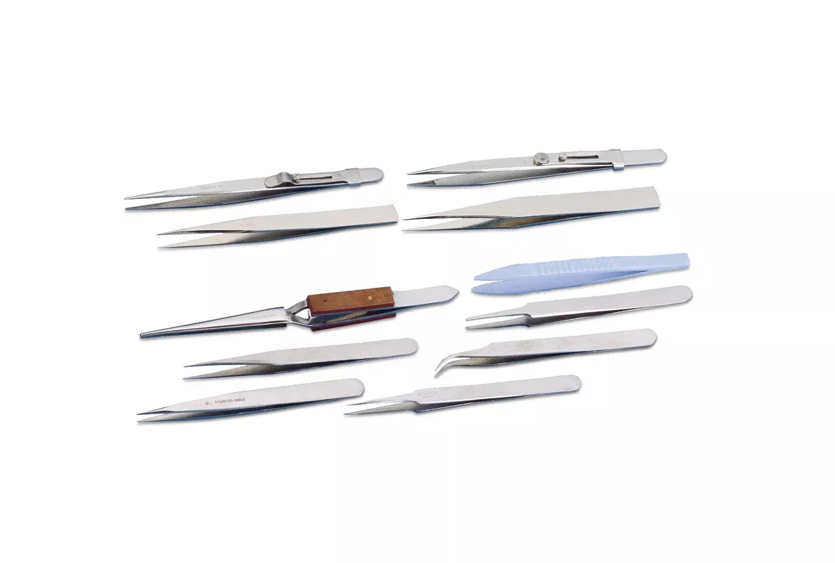 Tweezers - Twelve Piece All-Purpose Kit