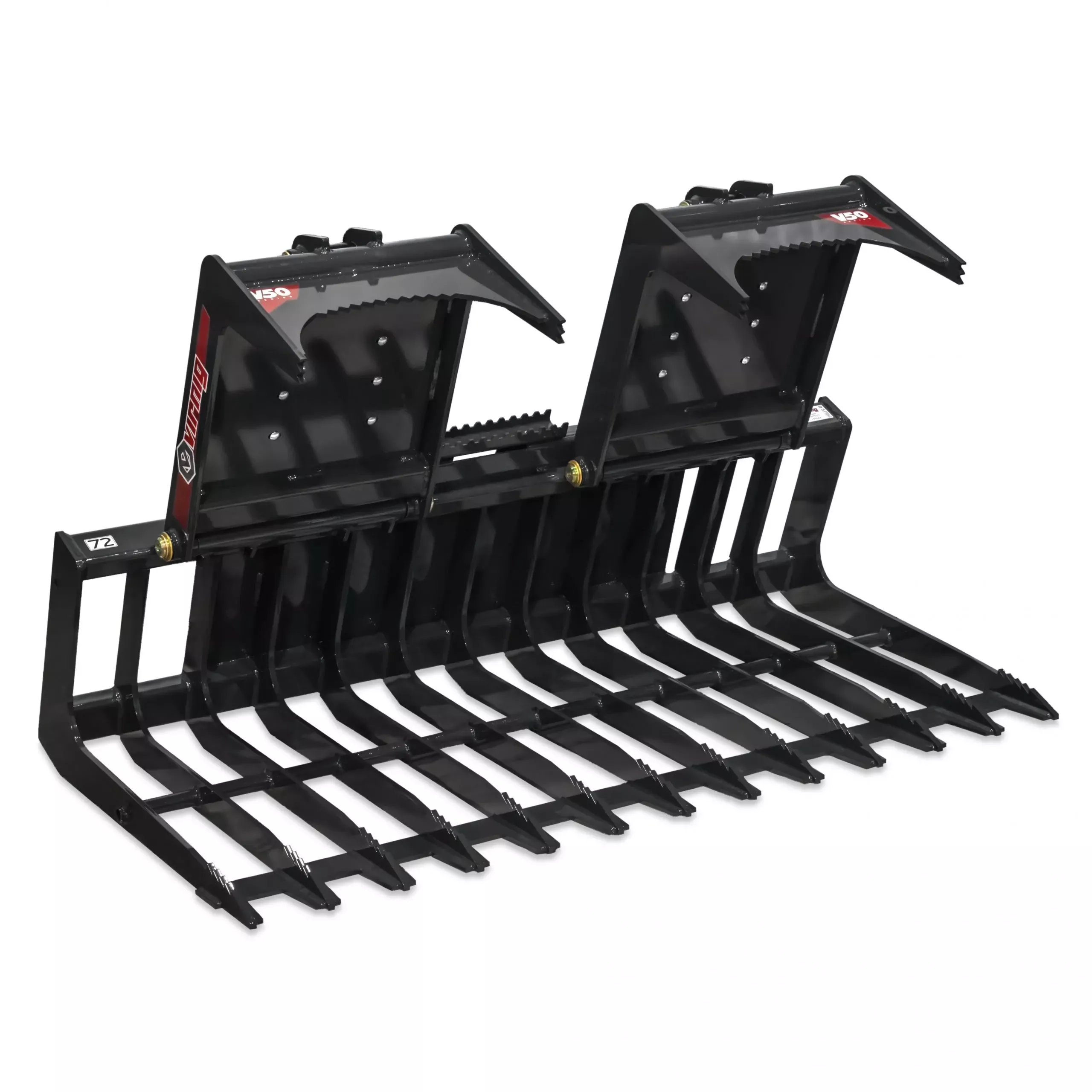 Virnig SGV84 Skid Steer Skeleton Grapple Attachment
