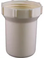 White Strainer Bowl for Hypro Nylon Line Strainers with 1 /2 and 3 /4 Inch Threads