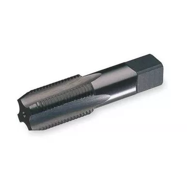 Widia Pipe Tap, 3-8"-18, Taper, 4 Flutes, NPS 16358