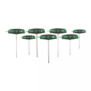 Wiha 7 Piece Torx? Flag Handle Torx? Key Set, 36497 36497
