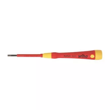 Wiha Insulated Slotted Screwdriver 7-64 in Round 32002