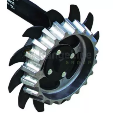 Yetter Shark tooth Assy., LH, 3" D-bolt, Floater Wheel