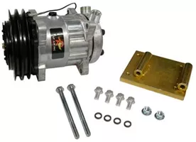 York to Sanden Air Conditioning Compressor Conversion Kit for International Harvester Tractors and C