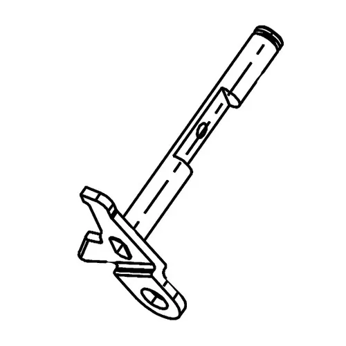 ZAMA A011104 SHAFT ASSY, THROTTLE (Original OEM part)