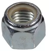 Zinc-Plated Nylon Lock Nut 1-1 /4 Inch UNC Thread Grade 2